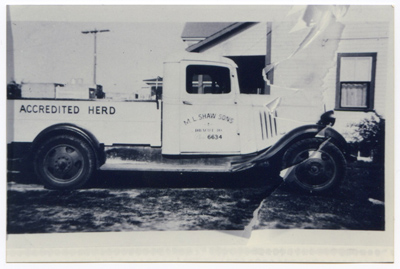 1934 Chevrolet delivery truck.