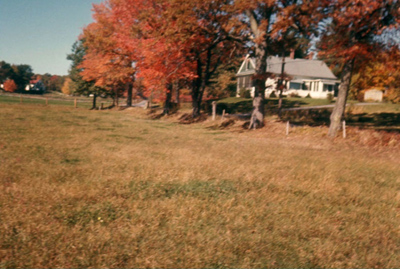 ML Shaw’s Home – Located at 211 New Boston Road, in Fall of 1956